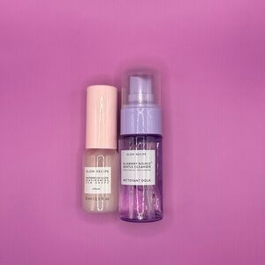 Glow Recipe mini Bundle- watermelon dew drops & blueberry bounce, cleanser